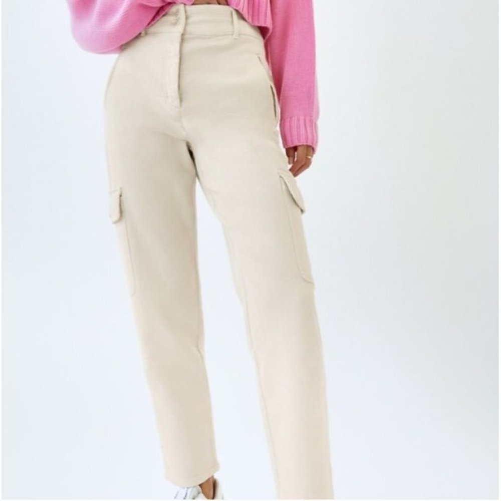 Aritzia Wilfred Free Modern Cargo Pant Birch Size 12